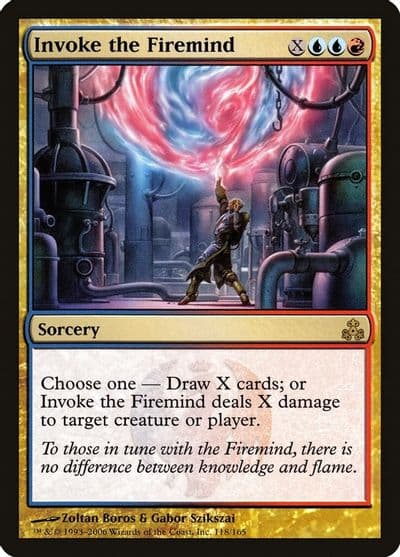 Invoke the Firemind Guildpact Magic card