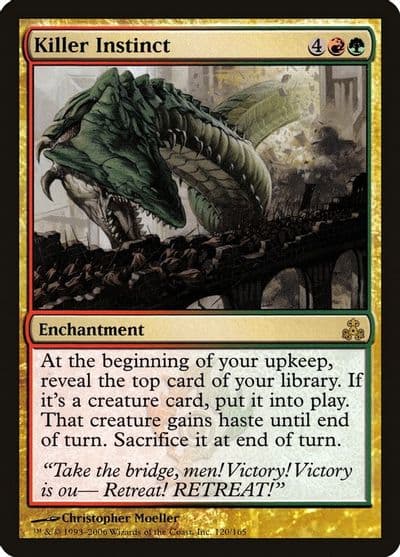 Killer Instinct Guildpact Magic card