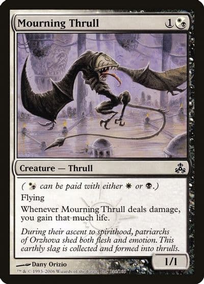 Mourning Thrull Guildpact Magic card