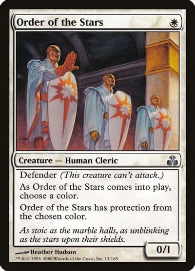 Order of the Stars Guildpact Magic card