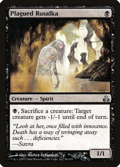 Plagued Rusalka Guildpact Magic card