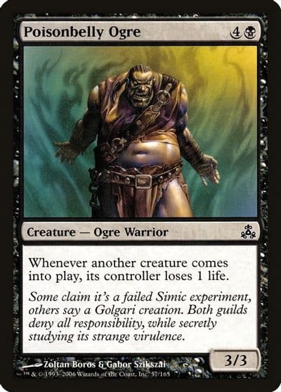 Poisonbelly Ogre Guildpact Magic card
