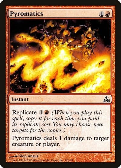 Pyromatics Guildpact Magic card