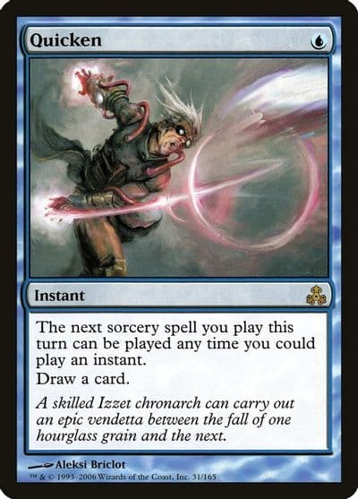 Quicken Guildpact Magic card