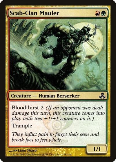 Scab Clan Mauler Guildpact Magic card