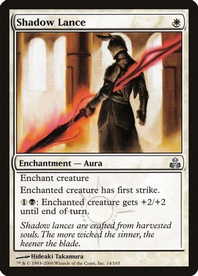 Shadow Lance Guildpact Magic card