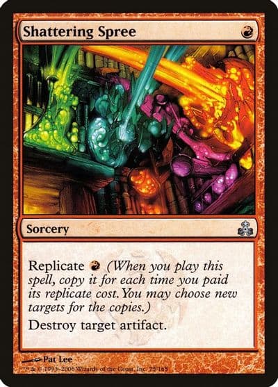 Shattering Spree Guildpact Magic card