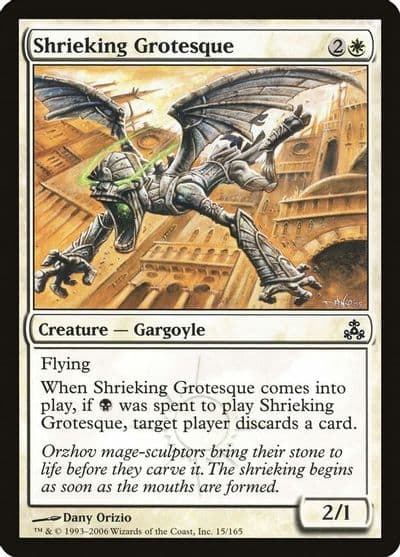 Shrieking Grotesque Guildpact Magic card