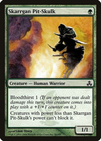 Skarrgan Pit Skulk Guildpact Magic card