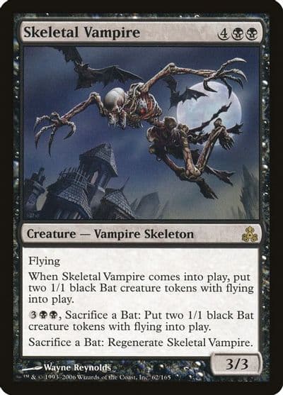 Skeletal Vampire Guildpact Magic card