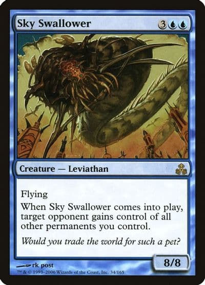 Sky Swallower Guildpact Magic card