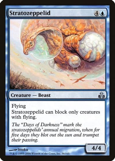 Stratozeppelid Guildpact Magic card