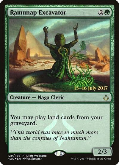 Ramunap Excavator Draft Weekend Launch Party & Release Event Promos Magic card
