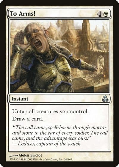 To Arms Guildpact Magic card