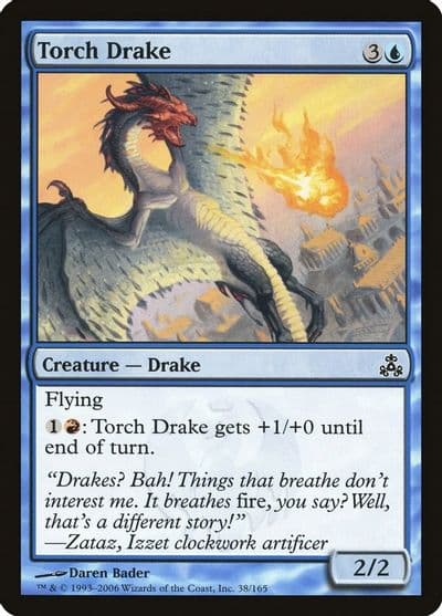Torch Drake Guildpact Magic card