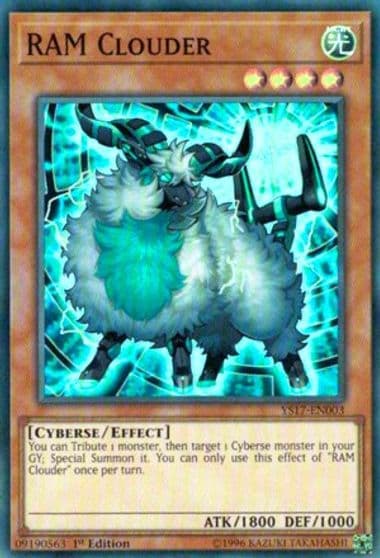 RAM Clouder Starter Deck: Link Strike Yu-Gi-Oh! card