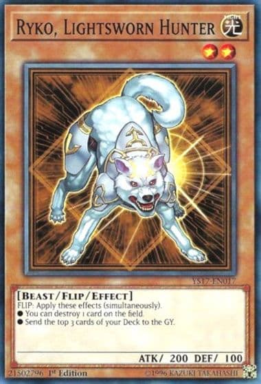 Ryko Lightsworn Hunter Starter Deck: Link Strike Yu-Gi-Oh! card