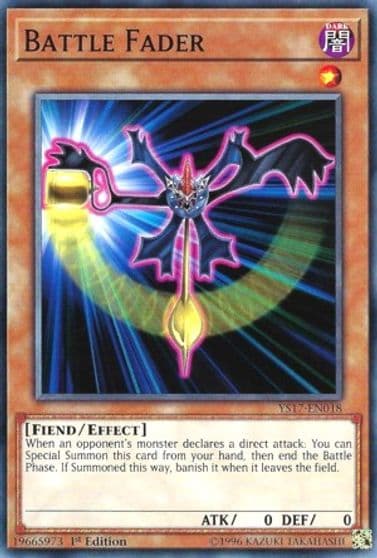 Battle Fader Starter Deck: Link Strike Yu-Gi-Oh! card