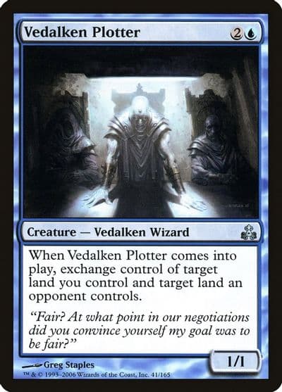Vedalken Plotter Guildpact Magic card