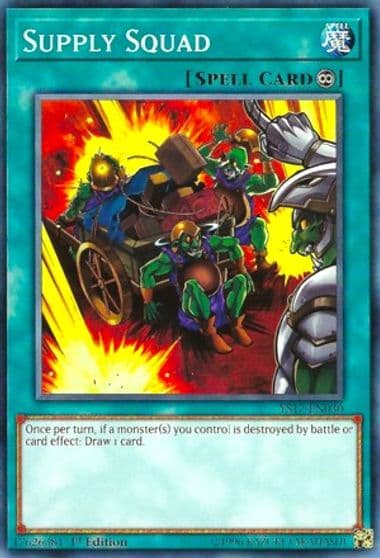 Supply Squad Starter Deck: Link Strike Yu-Gi-Oh! card