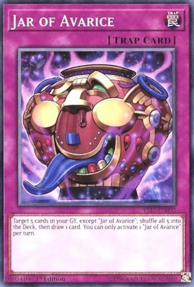 Jar of Avarice Starter Deck: Link Strike Yu-Gi-Oh! card