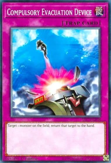 Compulsory Evacuation Device Starter Deck: Link Strike Yu-Gi-Oh! card