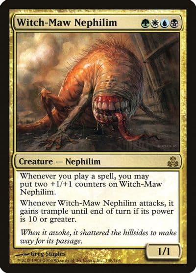 Witch Maw Nephilim Guildpact Magic card