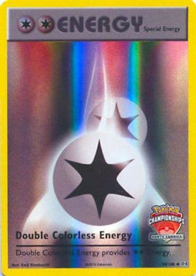 Double Colorless Energy (North America Championships) League & Championship Cards Pokemon card