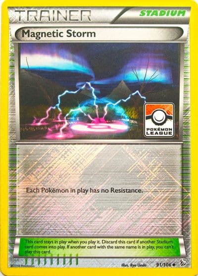 Magnetic Storm (Pokemon League) League & Championship Cards Pokemon card