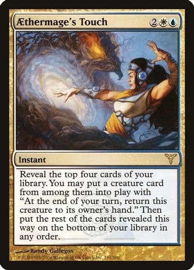 Aethermages Touch Dissension Magic card