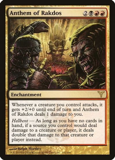 Anthem of Rakdos Dissension Magic card
