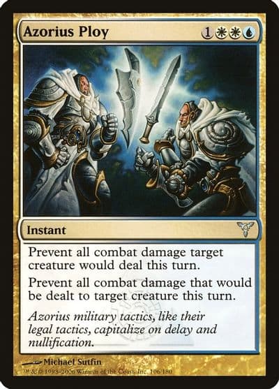 Azorius Ploy Dissension Magic card