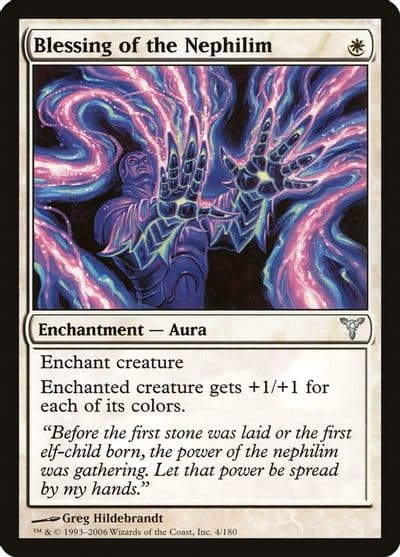 Blessing of the Nephilim Dissension Magic card