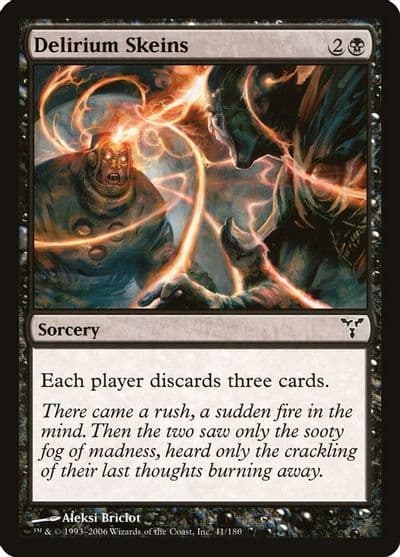 Delirium Skeins Dissension Magic card