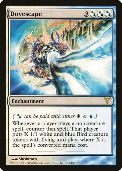 Dovescape Dissension Magic card
