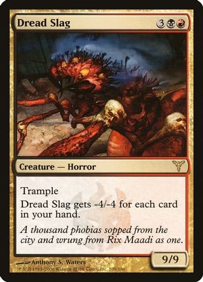 Dread Slag Dissension Magic card