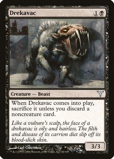 Drekavac Dissension Magic card