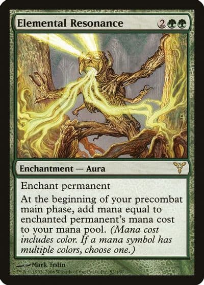 Elemental Resonance Dissension Magic card