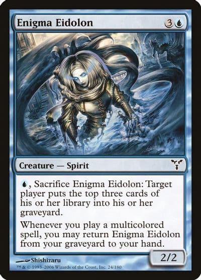 Enigma Eidolon Dissension Magic card