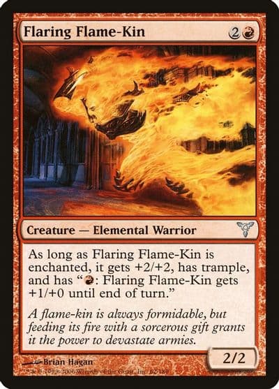 Flaring Flame Kin Dissension Magic card