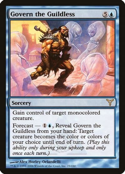 Govern the Guildless Dissension Magic card