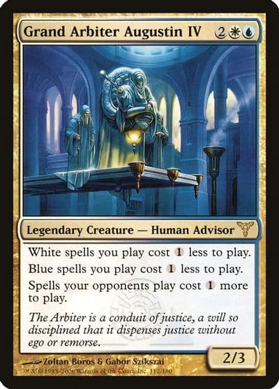 Grand Arbiter Augustin IV Dissension Magic card