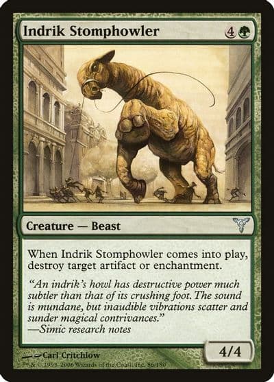 Indrik Stomphowler Dissension Magic card