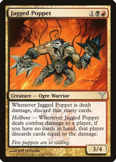 Jagged Poppet Dissension Magic card