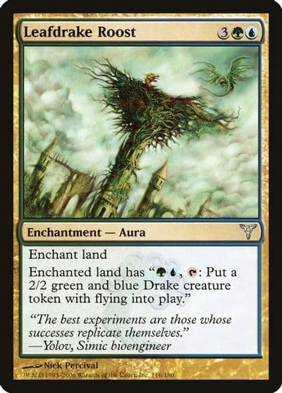 Leafdrake Roost Dissension Magic card