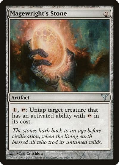 Magewrights Stone Dissension Magic card