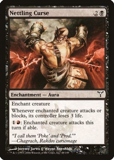 Nettling Curse Dissension Magic card
