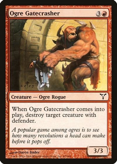 Ogre Gatecrasher Dissension Magic card