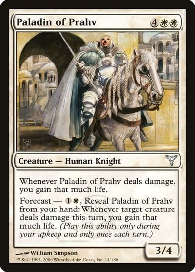Paladin of Prahv Dissension Magic card