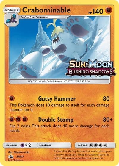 Crabominable - SM47 (Prerelease) SM Promos Pokemon card